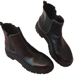 Marc Fisher Black Ankle Boots